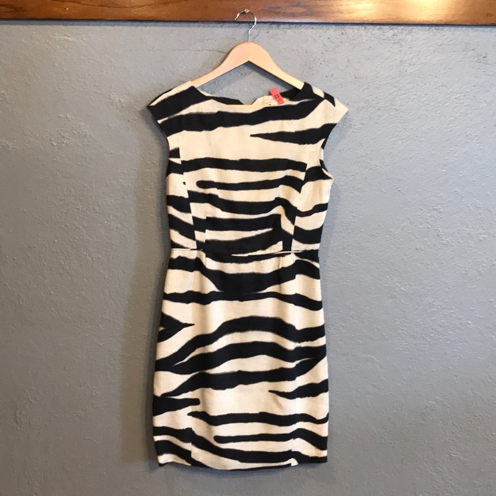 Banana Republic zebra print dress